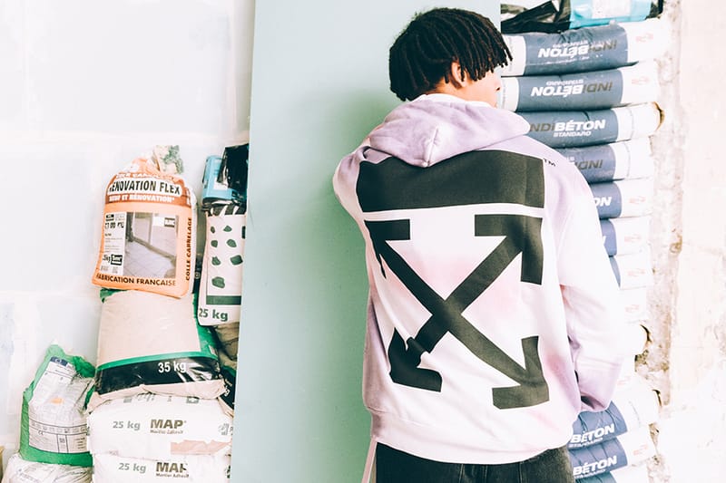 off white custom hoodie