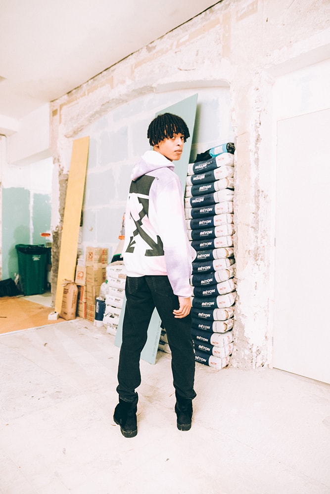 Off-White™ Tokyo IN ORDER Customization Pop-up aoyama japan t-shirt hoodie coat pants distressed print number alphabet letter exclusive limited april 27 may 6 2018 drop release virgil abloh exclusive