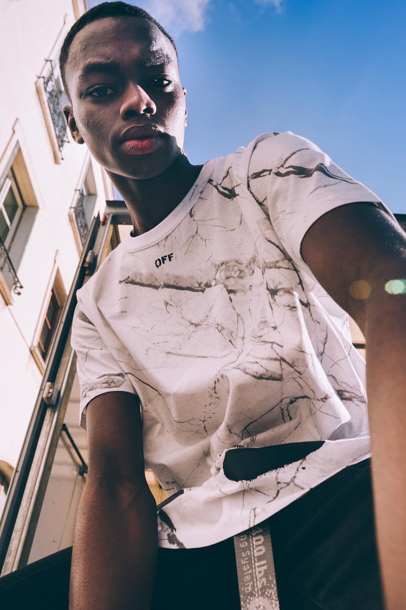 Off-White Vancouver Exclusive Marble Capsule T-Shirt Belt virgil abloh limited canada drop release april 7 2018