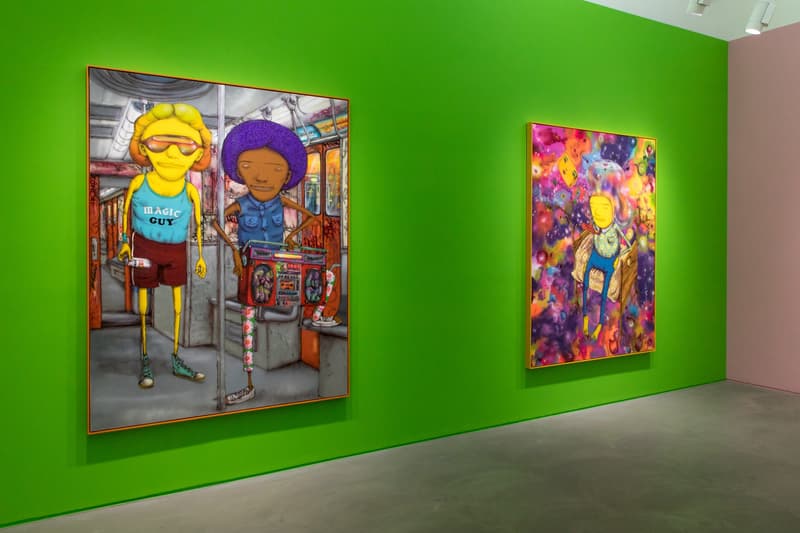 osgemeos deja vu lehmann maupin hong kong exhibition gallery art artwork banksy kaws barry twist mcgee graffiti street pharrell williams jr 1983 boombox