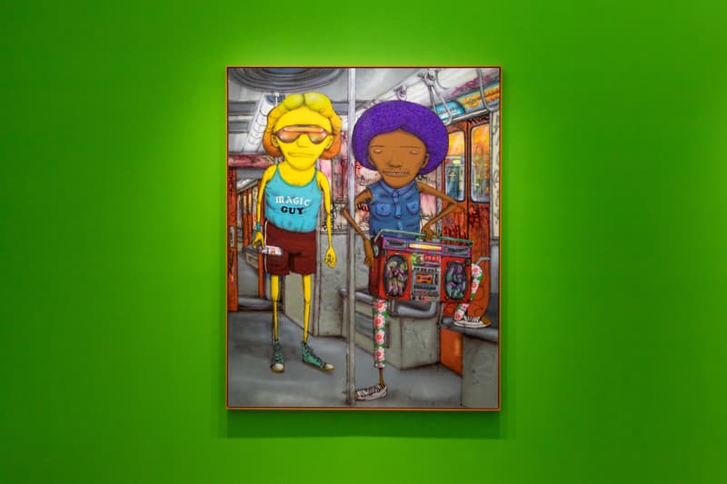 osgemeos deja vu lehmann maupin hong kong exhibition gallery art artwork banksy kaws barry twist mcgee graffiti street pharrell williams jr 1983 boombox