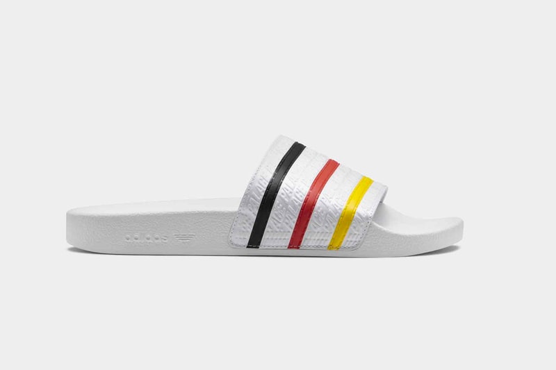 Palace adidas Originals summer 2018 range slides towels red black orange jackets