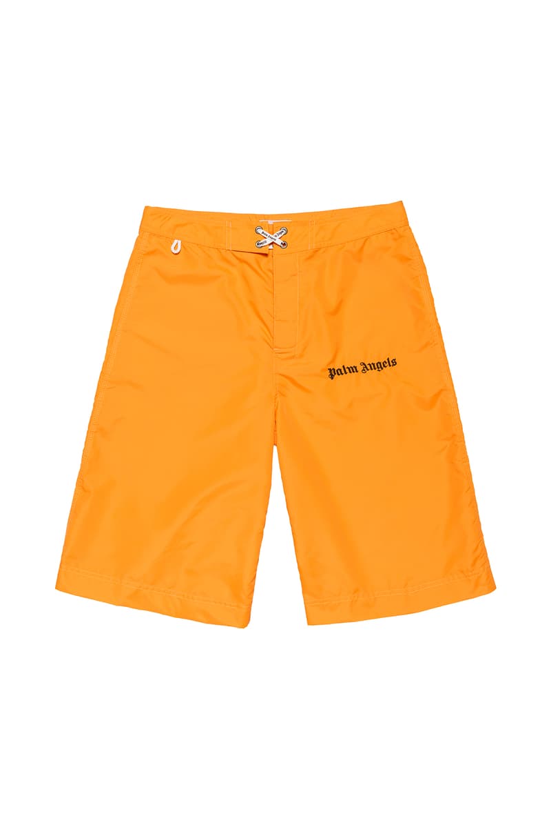 Palm Angels Sun dek spring summer 2018 board shorts pants collaboration LA los angeles swim wear drop release april 2018