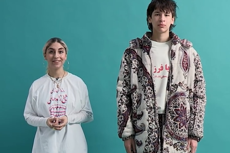 Paria Farzaneh Showcases Hand-Printed Patterns from Fall/Winter 2018
