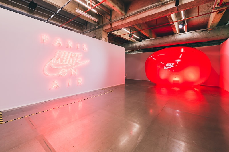 Nike "Paris On Air" Event Redesign Nike Air Max Gallery Caroline Fullerton Courtney Daily Marie Odinot