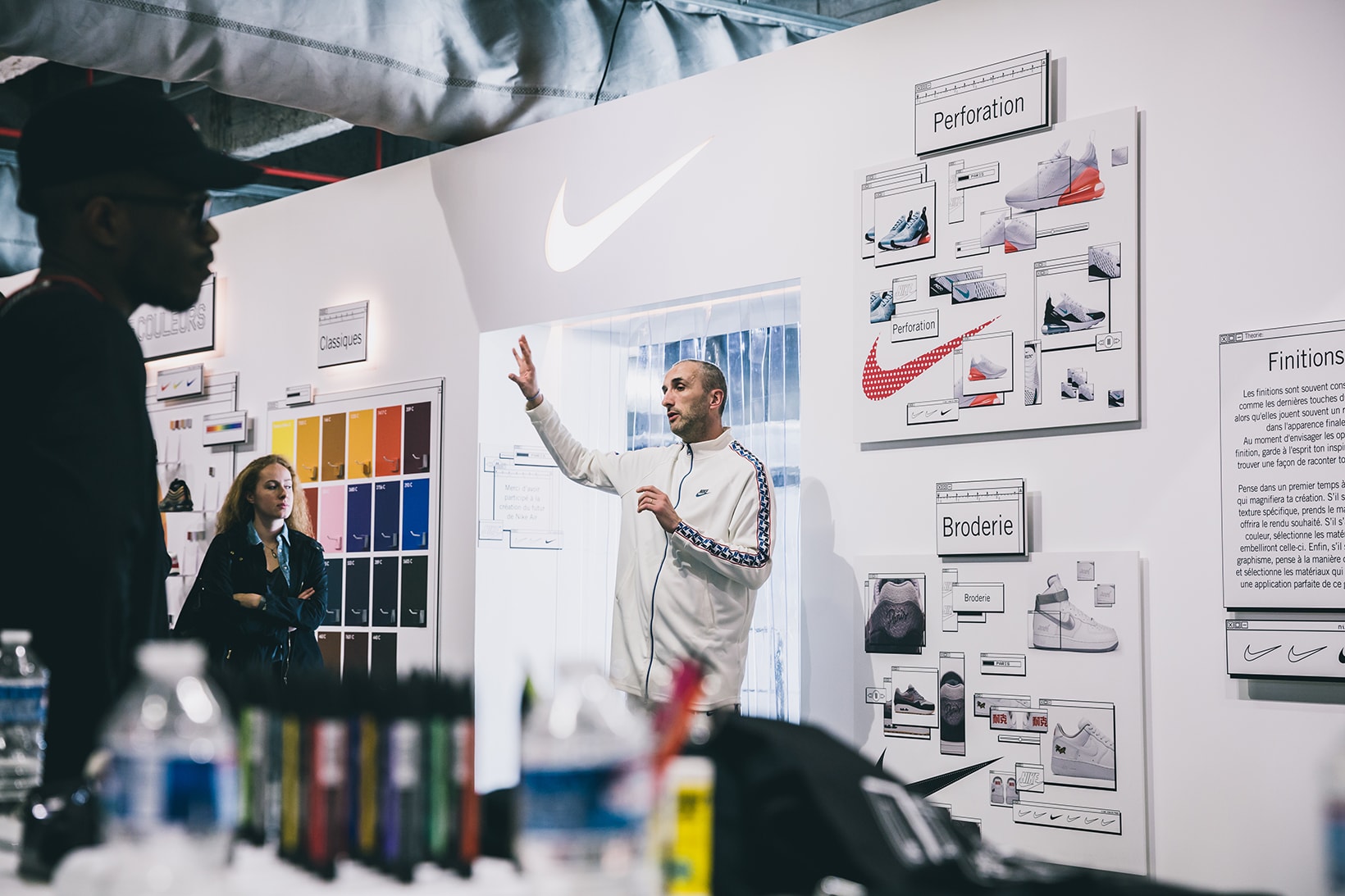 Nike "Paris On Air" Event Redesign Nike Air Max Gallery Caroline Fullerton Courtney Daily Marie Odinot