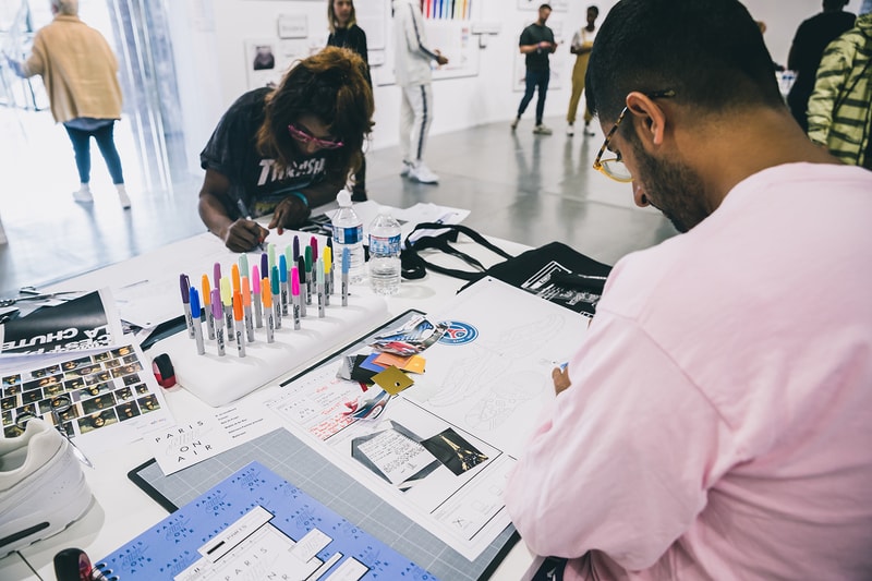 Nike "Paris On Air" Event Redesign Nike Air Max Gallery Caroline Fullerton Courtney Daily Marie Odinot