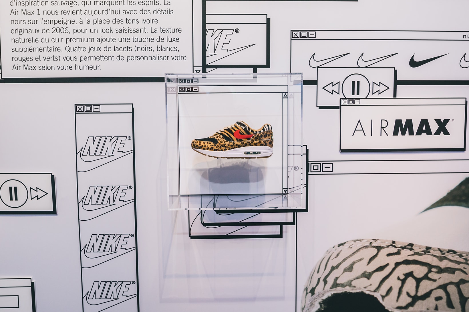 Nike "Paris On Air" Event Redesign Nike Air Max Gallery Caroline Fullerton Courtney Daily Marie Odinot