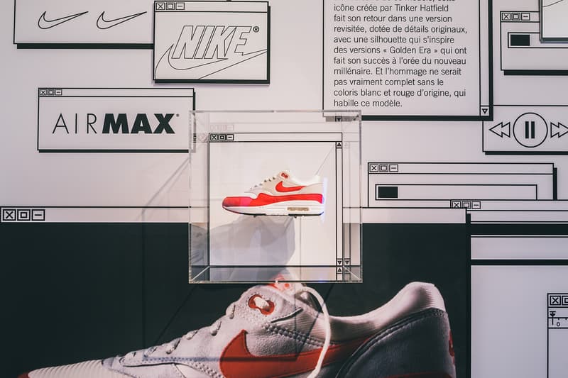 Nike "Paris On Air" Event Redesign Nike Air Max Gallery Caroline Fullerton Courtney Daily Marie Odinot