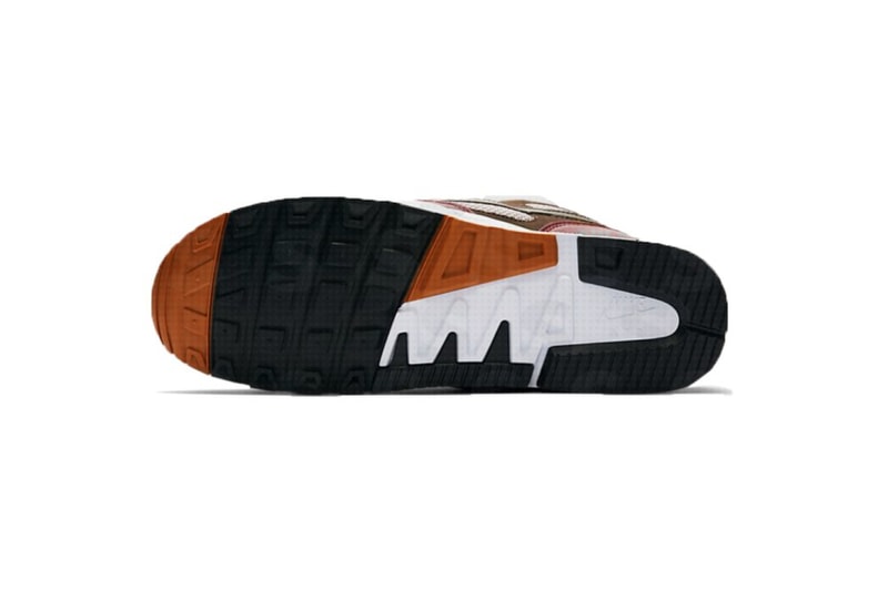Patta x Nike Air Span II New Colorway Burgundy Beige Brown Colored Panels Release Details Information Collaboration Amsterdam Sneakers Trainers