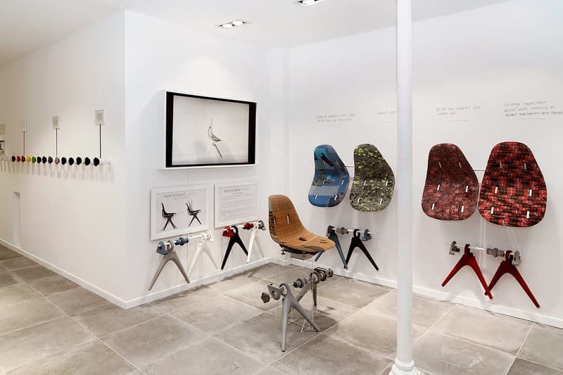 Pentatonic new clothes fashion waste upcycle chairs hangars pillows recycle bottles AirTool