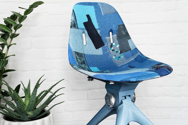 Pentatonic Recycles Fashion Waste into Patchwork Furniture