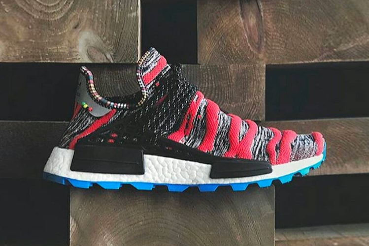 Take a Closer Look at the Pharrell x adidas Originals NMD Hu Trail "Solar" Pack