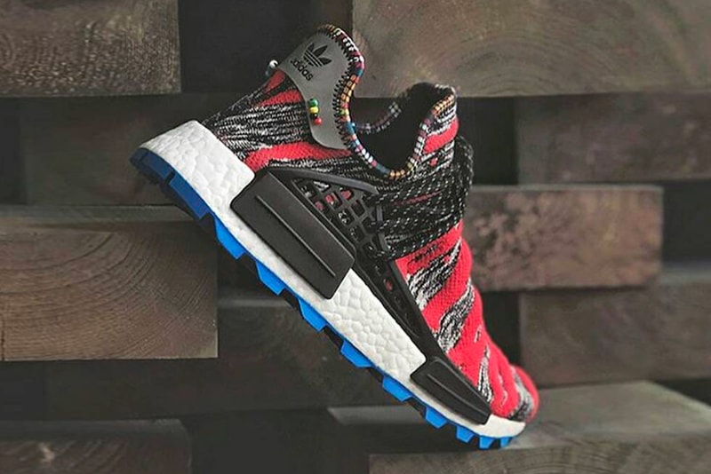 Pharrell Williams adidas Originals Hu NMD Trail Afro Pack closer look
