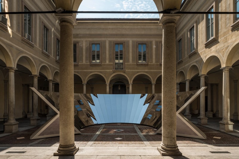 Phillip K Smith III cos open sky installation milan design week architecture design installation art artwork
