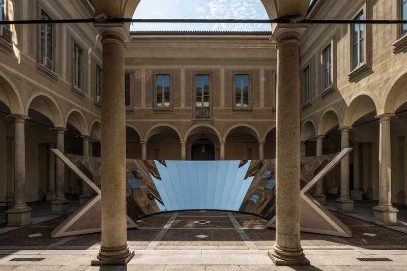 Phillip K Smith III cos open sky installation milan design week architecture design installation art artwork