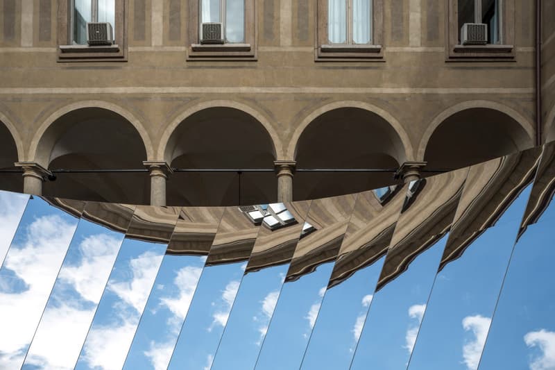 Phillip K Smith III cos open sky installation milan design week architecture design installation art artwork