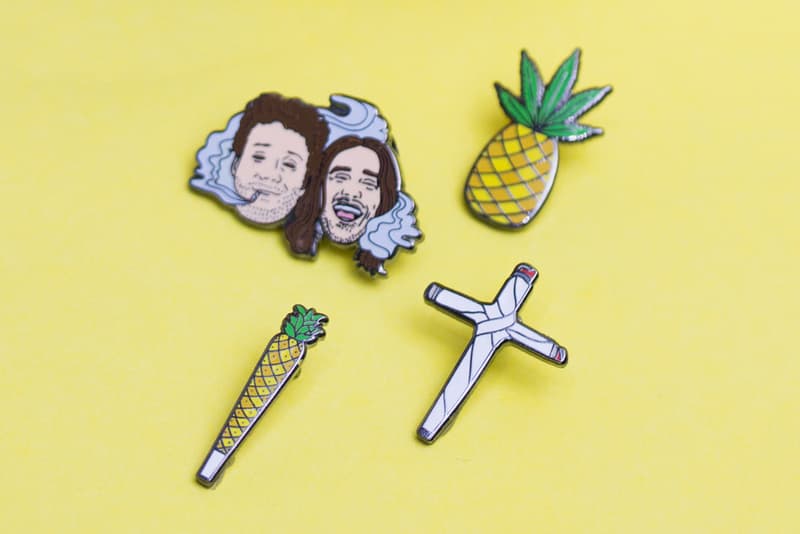 PINTRILL Pineapple Express 10th Anniversary Collaboration pins 420 april 20 2018 release date info drop collection seth rogen james franco