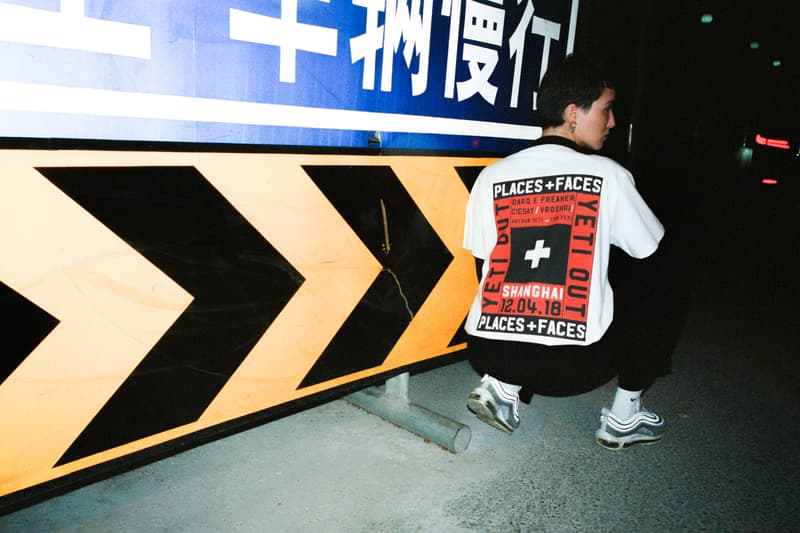 Places Faces Yeti Out Collaboration Sounds Tour 2018 release date info drop shanghai china