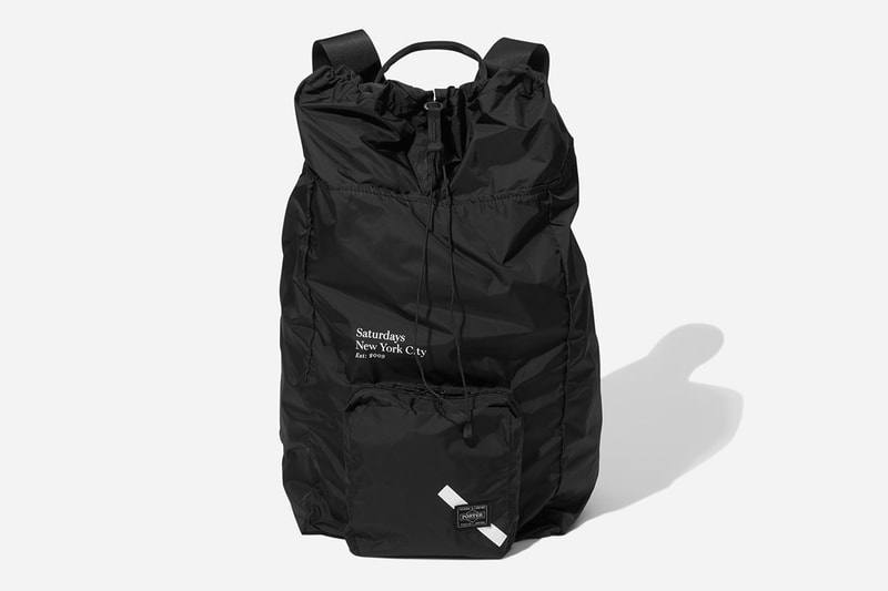 Saturdays NYC Porter Yoshida Official Look Capsule Collection Release Info Drops Date bags black accessories Commuter Pack Subway Series