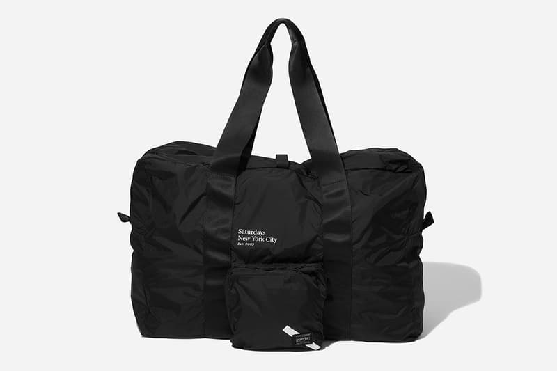 Saturdays NYC Porter Yoshida Official Look Capsule Collection Release Info Drops Date bags black accessories Commuter Pack Subway Series