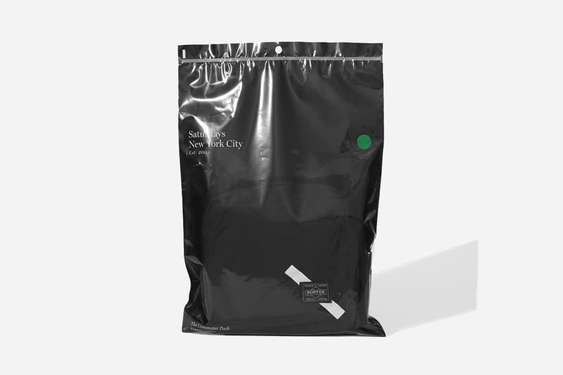 Saturdays NYC Porter Yoshida Official Look Capsule Collection Release Info Drops Date bags black accessories Commuter Pack Subway Series