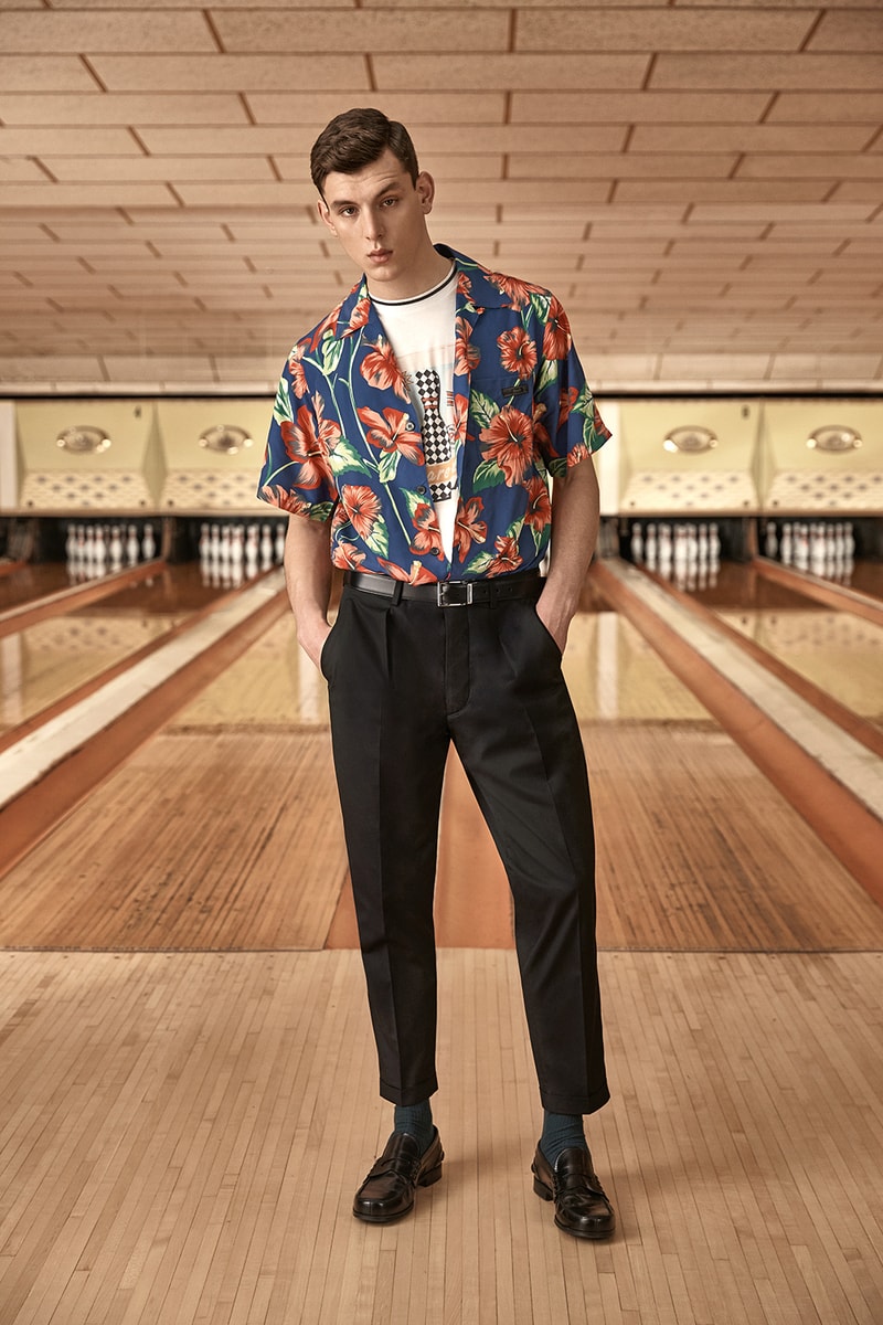 Prada x MR PORTER 2018 Lookbook Collaboration Bowling Inspired Collection Capsule Collaboration For Sale Availability Pricing Release Information