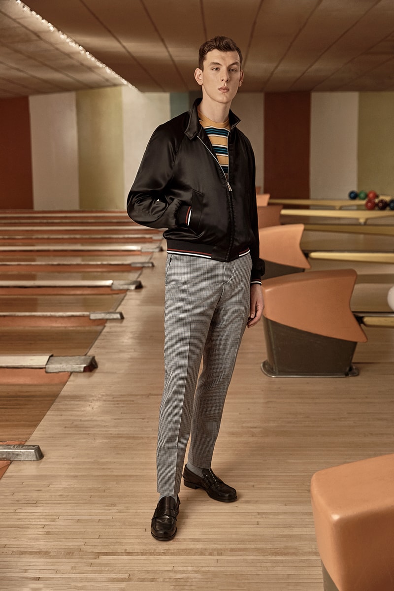 Prada x MR PORTER 2018 Lookbook Collaboration Bowling Inspired Collection Capsule Collaboration For Sale Availability Pricing Release Information