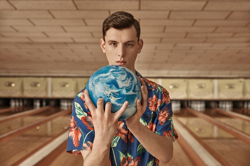 Prada MR PORTER Bowling Capsule Collection Spring/Summer 2018 Release Information Teaser Video Announcement apparel ready to wear sneakers trainers shoes footwear