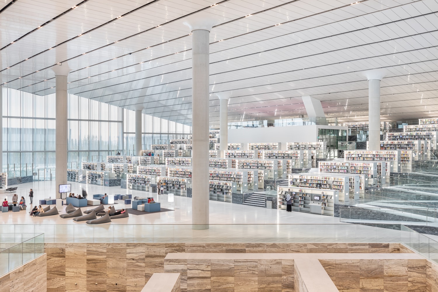 Qatar National Library Rem Koolhaas OMA doha