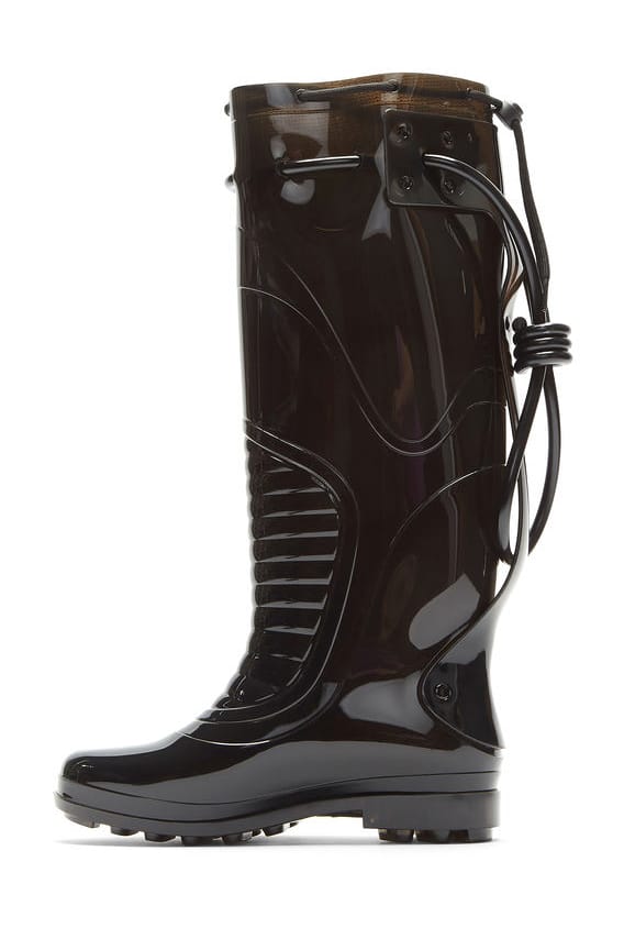 raf simons rain boots