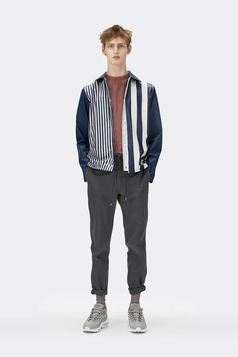 RAINS LTD. Spring/Summer 2018 Lookbook Collection Stripes rain jackets backpacks purchase how to buy release details web store