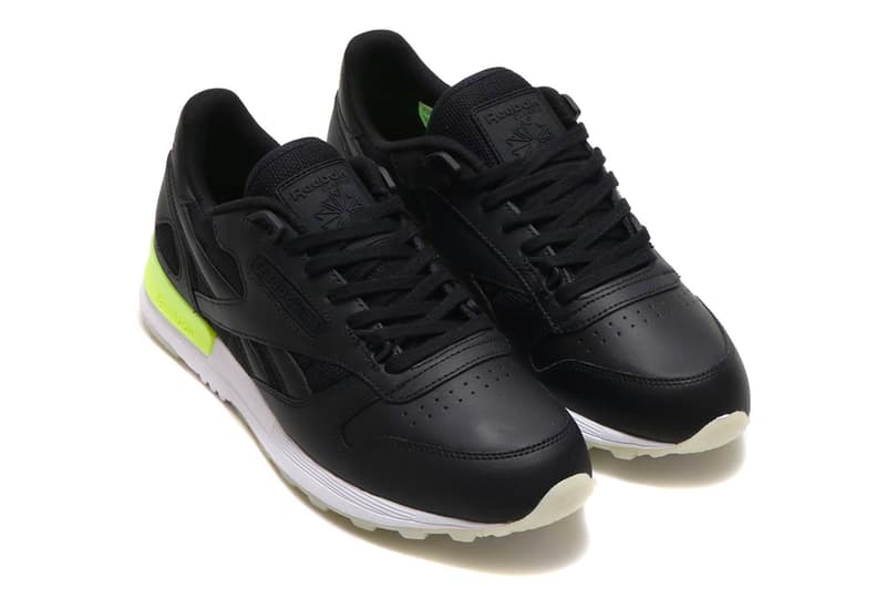 Reebok Classic Leather 2.0 Glow In The Dark Pack Release Neon Volt White Black