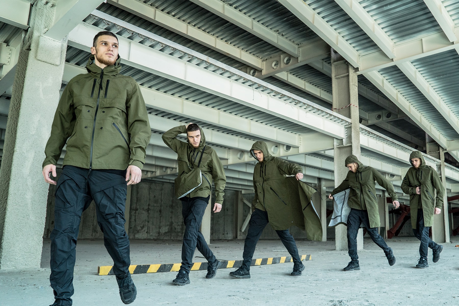 Riot Division Spring Summer 2018 Collection Lookbook ADAPTATION release info techwear