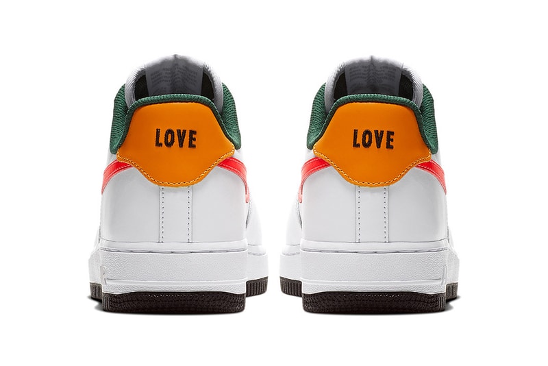 Ruba Abu Nimah Nike Air Force 1 Low Love April 9 2018 release date info drop sneakers shoes footwear
