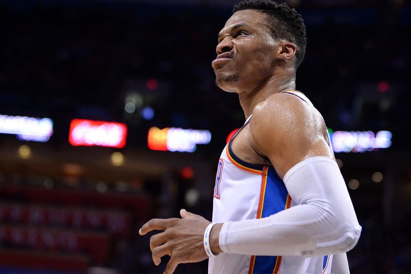 Russell Westbrook NBA History triple double average 2016 2017 2018 sports basketball jordan brand oklahoma city thunder memphis grizzlies utah jazz