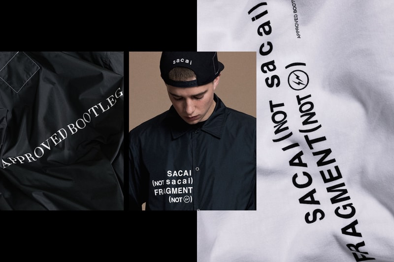 Sacai Fragment Design Exclusive Capsule Coach Jackets Caps Patch Shirts Classic Logo Sweatshirts T-Shirts Jeans Shorts HBX Chitose Abe Hiroshi Fujiwara