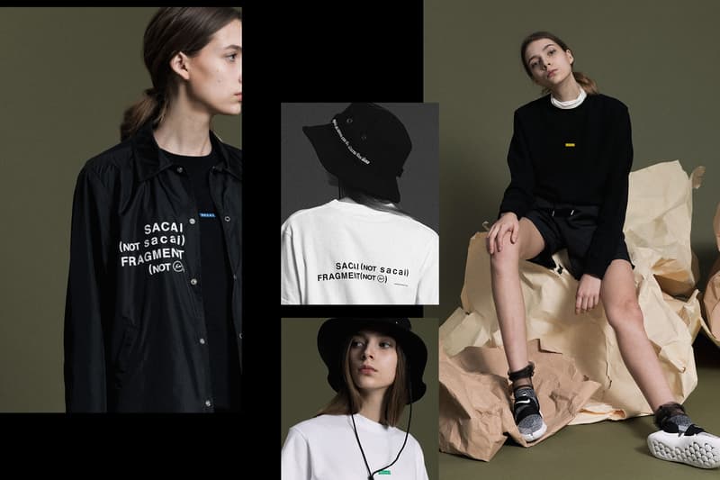 Sacai Fragment Design Exclusive Capsule Coach Jackets Caps Patch Shirts Classic Logo Sweatshirts T-Shirts Jeans Shorts HBX Chitose Abe Hiroshi Fujiwara