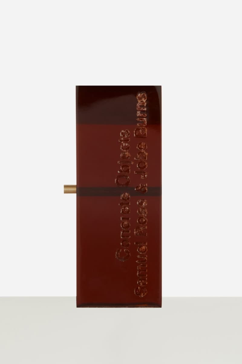Samuel Ross Jobe Burns Concrete Objects Collection 2 A-COLD-WALL* Polythene Optics Release Details Information Ornaments Collectibles