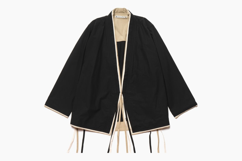 Sasquatchfabrix. Spring Summer 2018 collection Notched Collar Satin Shirt Jinbei Shirt release