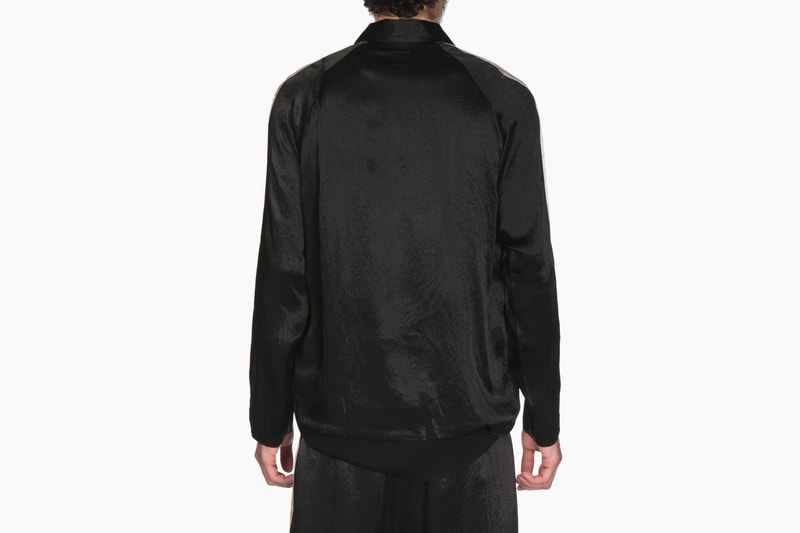 Sasquatchfabrix. Spring Summer 2018 collection Notched Collar Satin Shirt Jinbei Shirt release