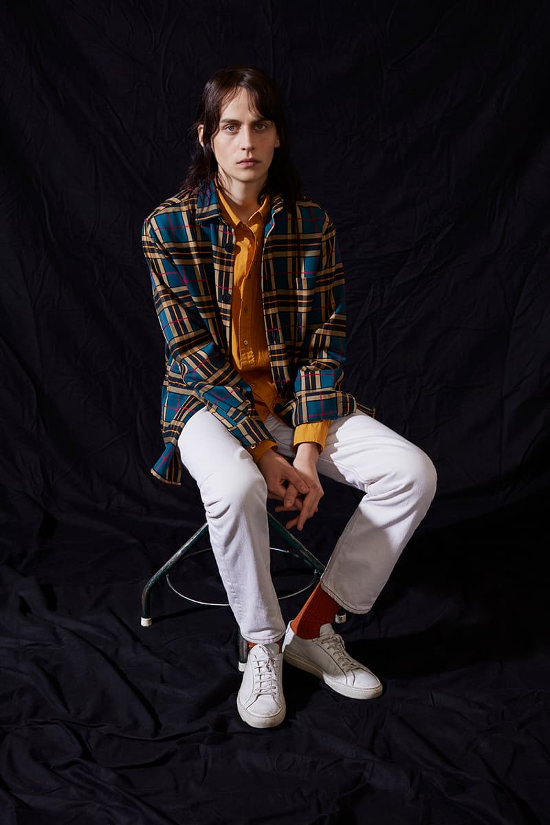 Schnayderman's Fall/Winter 2018 Lookbook Collection Ian Curtis Joy Division The Cure Robert Smith New Wave Inspired Fashion Shirts Overshirts Jackets Stockholm