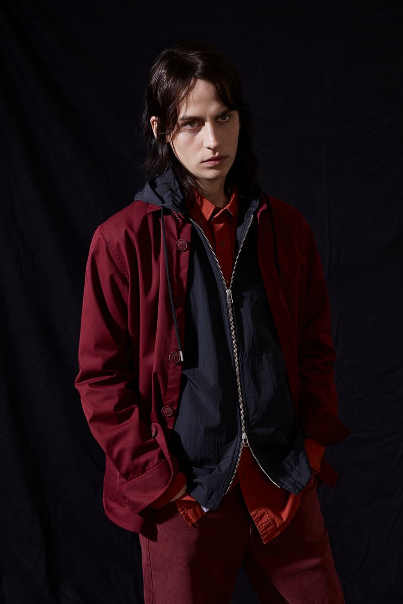 Schnayderman's Fall/Winter 2018 Lookbook Collection Ian Curtis Joy Division The Cure Robert Smith New Wave Inspired Fashion Shirts Overshirts Jackets Stockholm