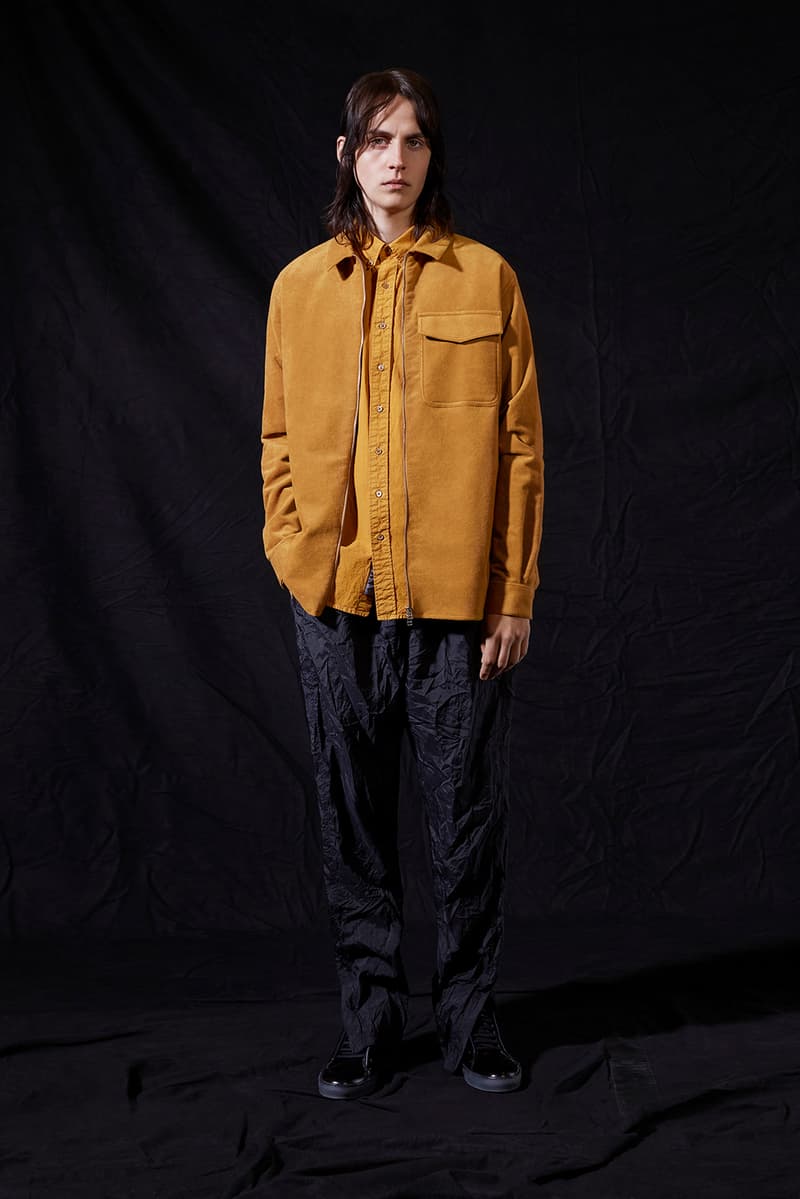 Schnayderman's Fall/Winter 2018 Lookbook Collection Ian Curtis Joy Division The Cure Robert Smith New Wave Inspired Fashion Shirts Overshirts Jackets Stockholm