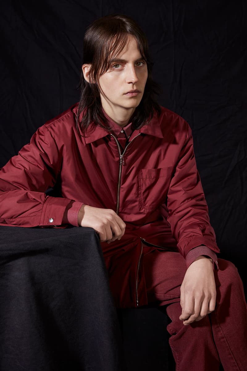 Schnayderman's Fall/Winter 2018 Lookbook Collection Ian Curtis Joy Division The Cure Robert Smith New Wave Inspired Fashion Shirts Overshirts Jackets Stockholm