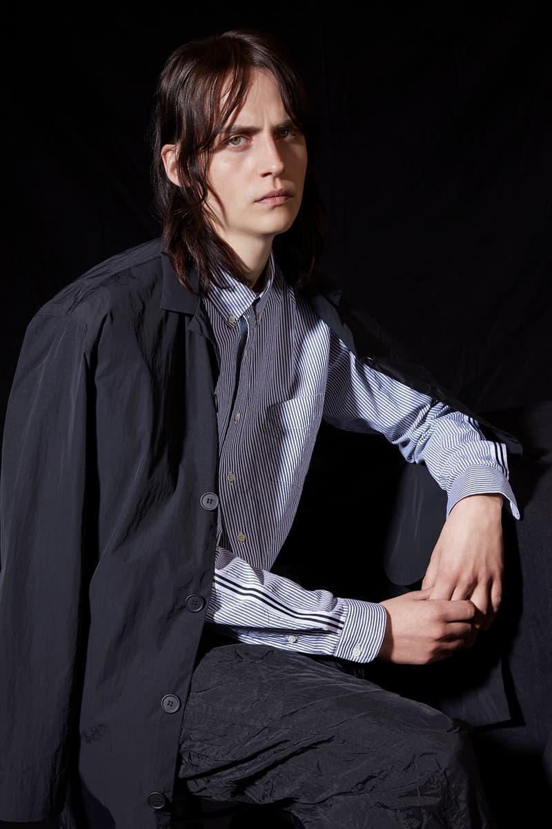 Schnayderman's Fall/Winter 2018 Lookbook Collection Ian Curtis Joy Division The Cure Robert Smith New Wave Inspired Fashion Shirts Overshirts Jackets Stockholm