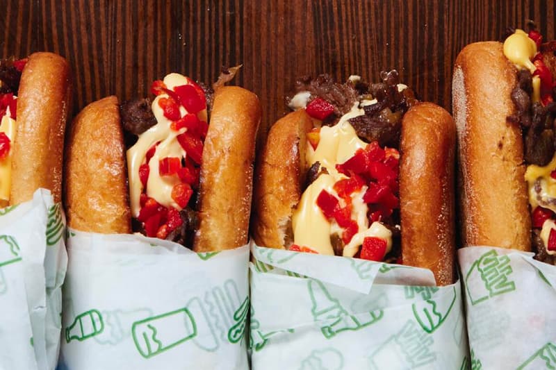 Shake Shack Pat LaFrieda Cheesesteaks april 3 one day beef sandwich