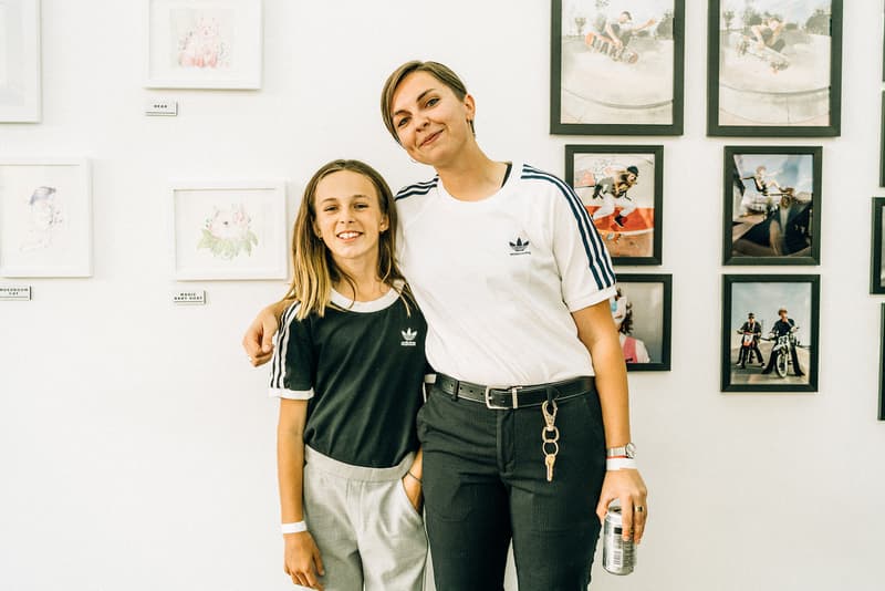 shepard fairey adidas skateboarding showcase x sebo walker zorah olivia stella reynolds oscar meza andres alfonso penelope gazin evan mendel shane aukland