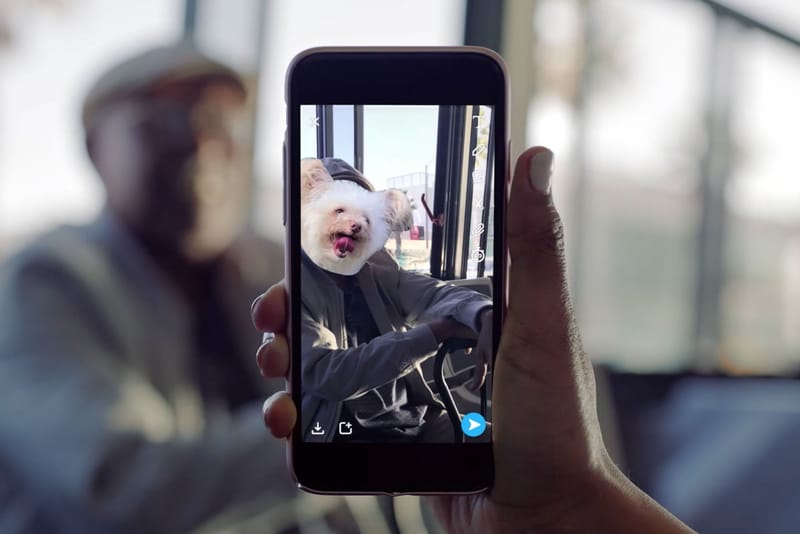 Snapchat Commercial Refocuses on Camera Features