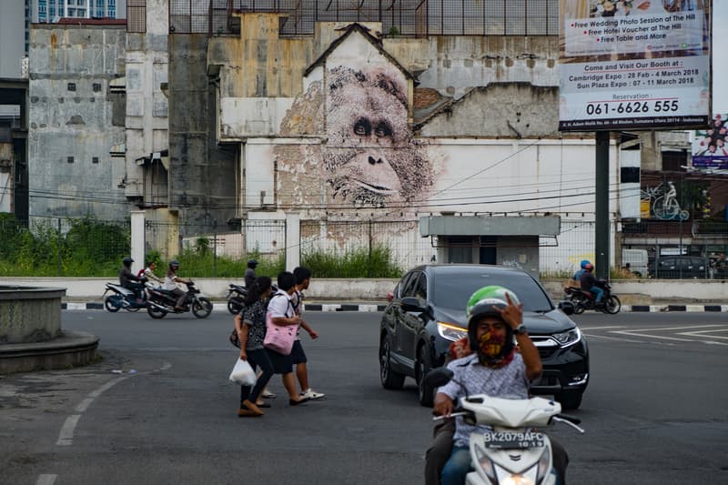 splash and burn vhils mural project campaign street art artwork